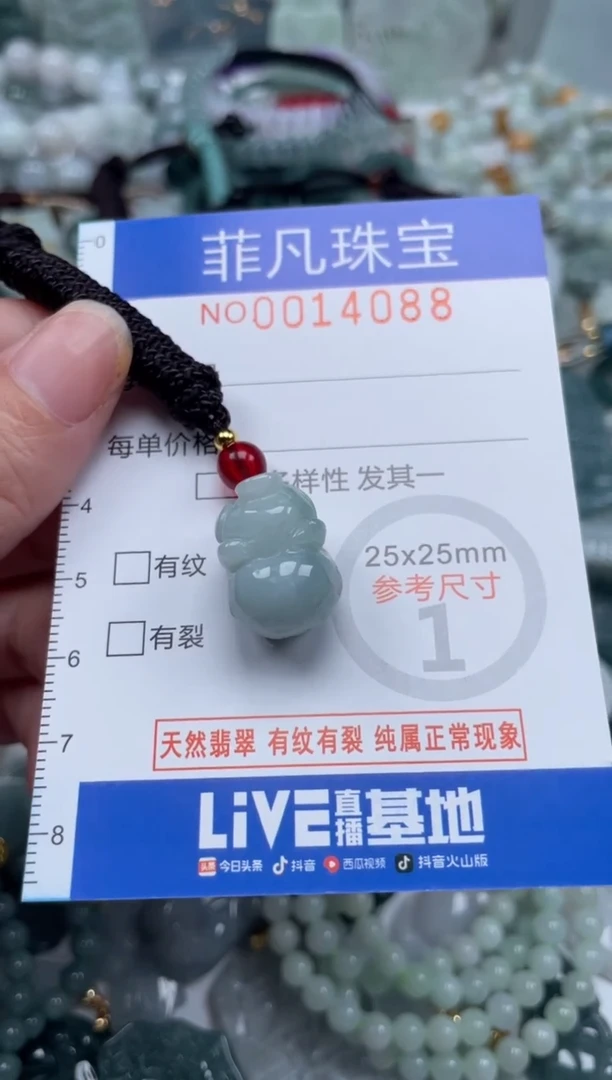 颈饰未镶嵌翡翠14088