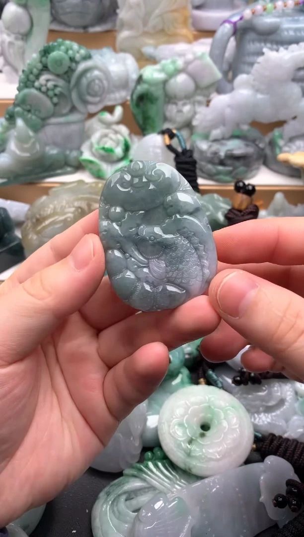 吊坠(不含链)未镶嵌翡翠1