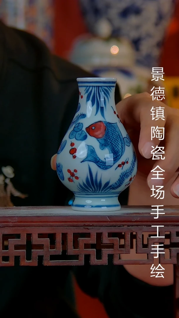 摆件陶瓷景德镇陶瓷 全场手工手绘