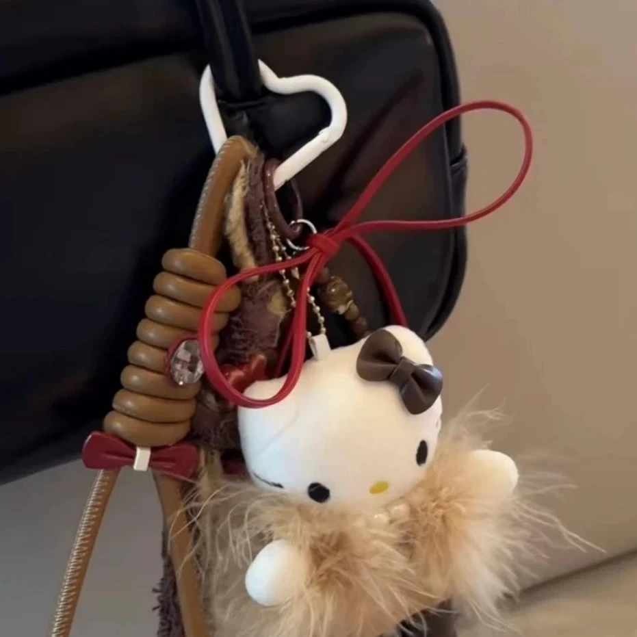 全身端Miu系毛绒包挂卡通公仔手工定制挂件