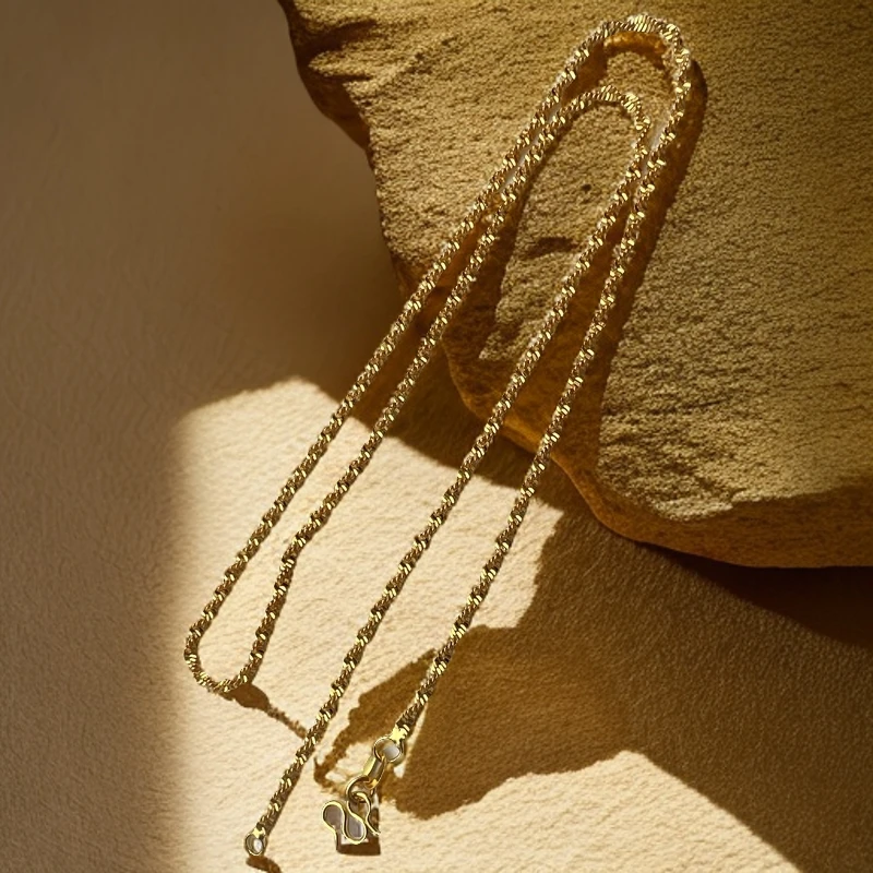 【活动专属】时尚精美百搭水波纹合金项链XL64303