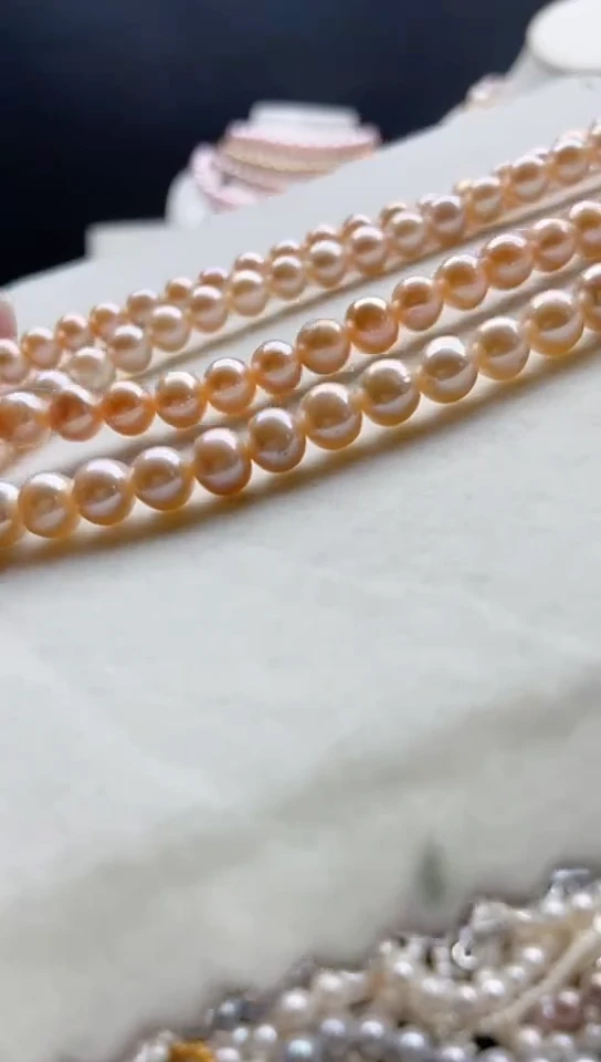 淡水珍珠未镶嵌颈饰1