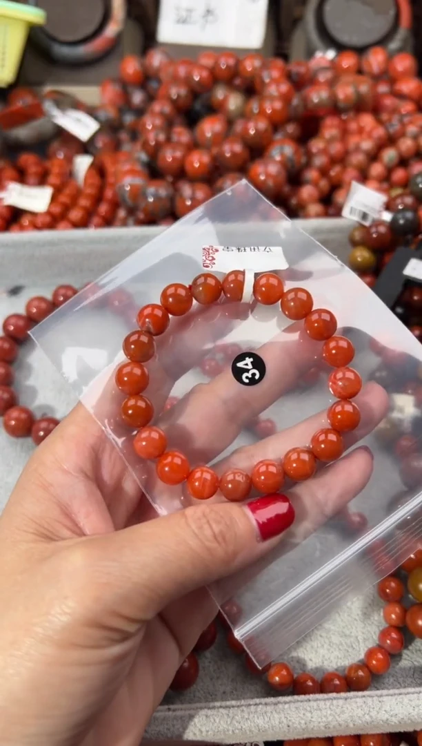 未镶嵌手串南红玛瑙9