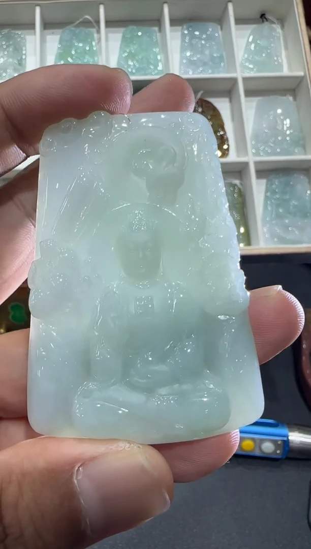 未镶嵌挂件翡翠A货翡翠多样性孤品
