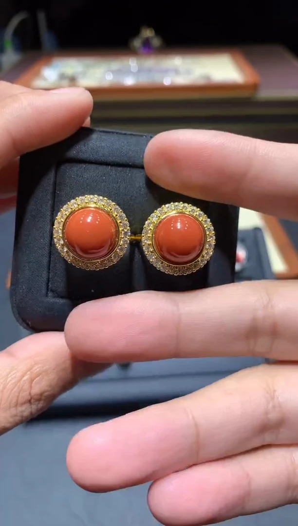 【闪购商品】南红玛瑙戒指未镶嵌P20【多样性发其一】