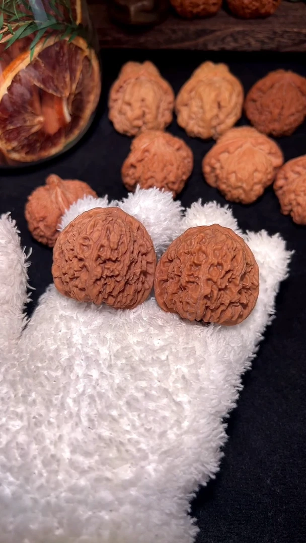 把件文玩核桃精品原桩南疆40全品