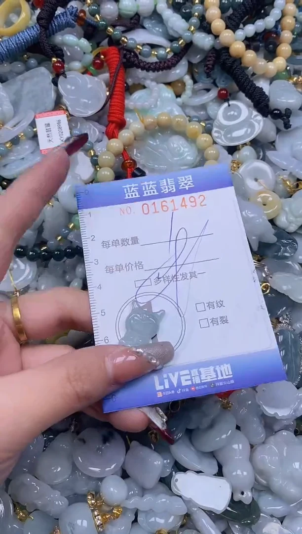 【闪购商品】翡翠颈饰未镶嵌闪购0161492多样性发其一