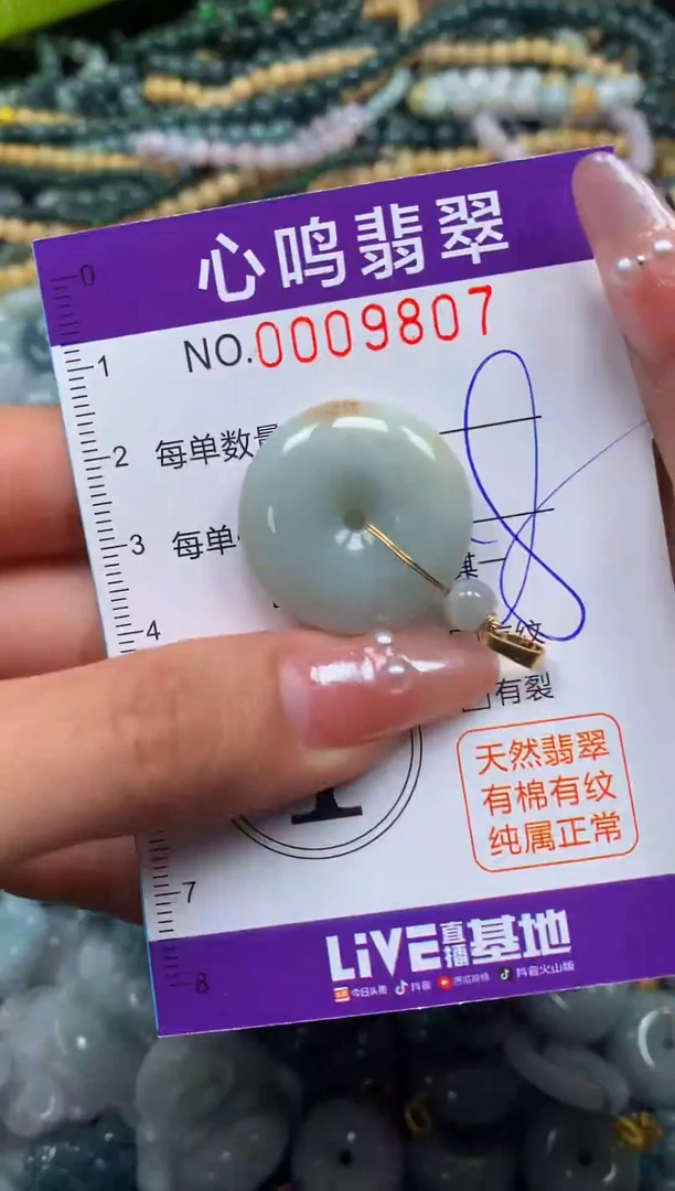 颈饰未镶嵌翡翠闪购009807