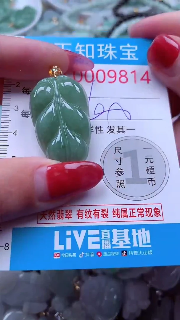 吊坠(不含链)未镶嵌翡翠9814