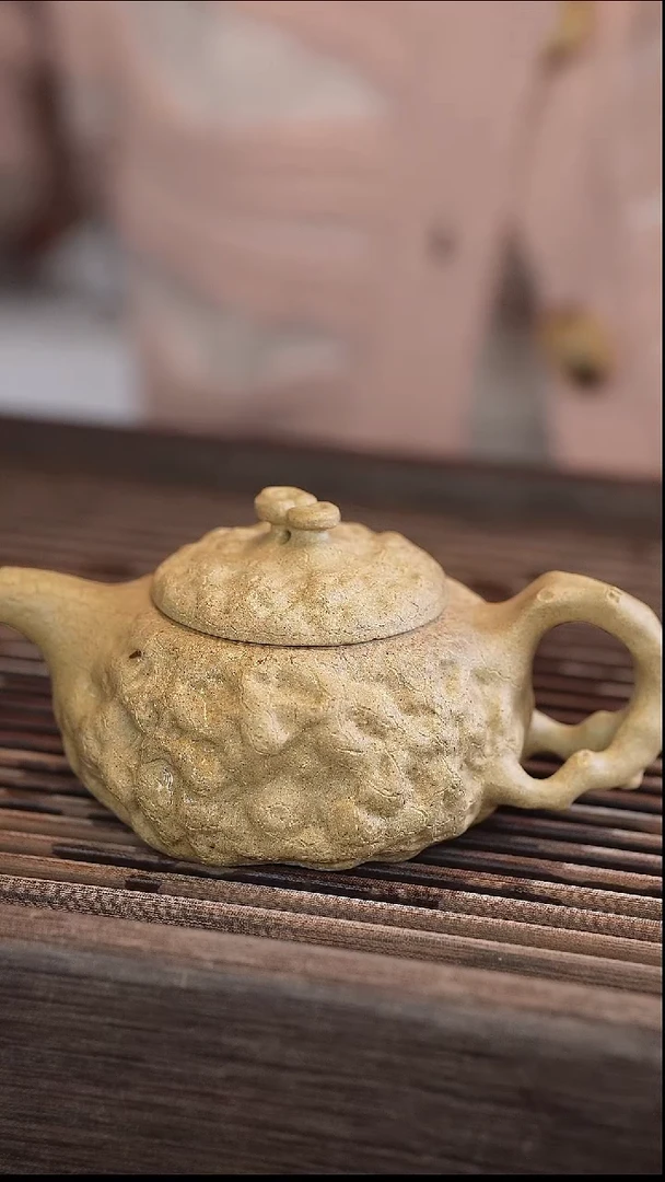 茶壶紫砂供春 本绿 160cc