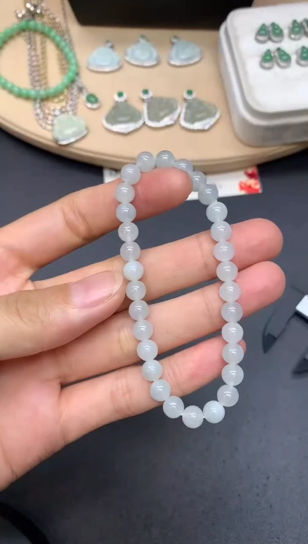 未镶嵌手串翡翠珠子【无服务费】