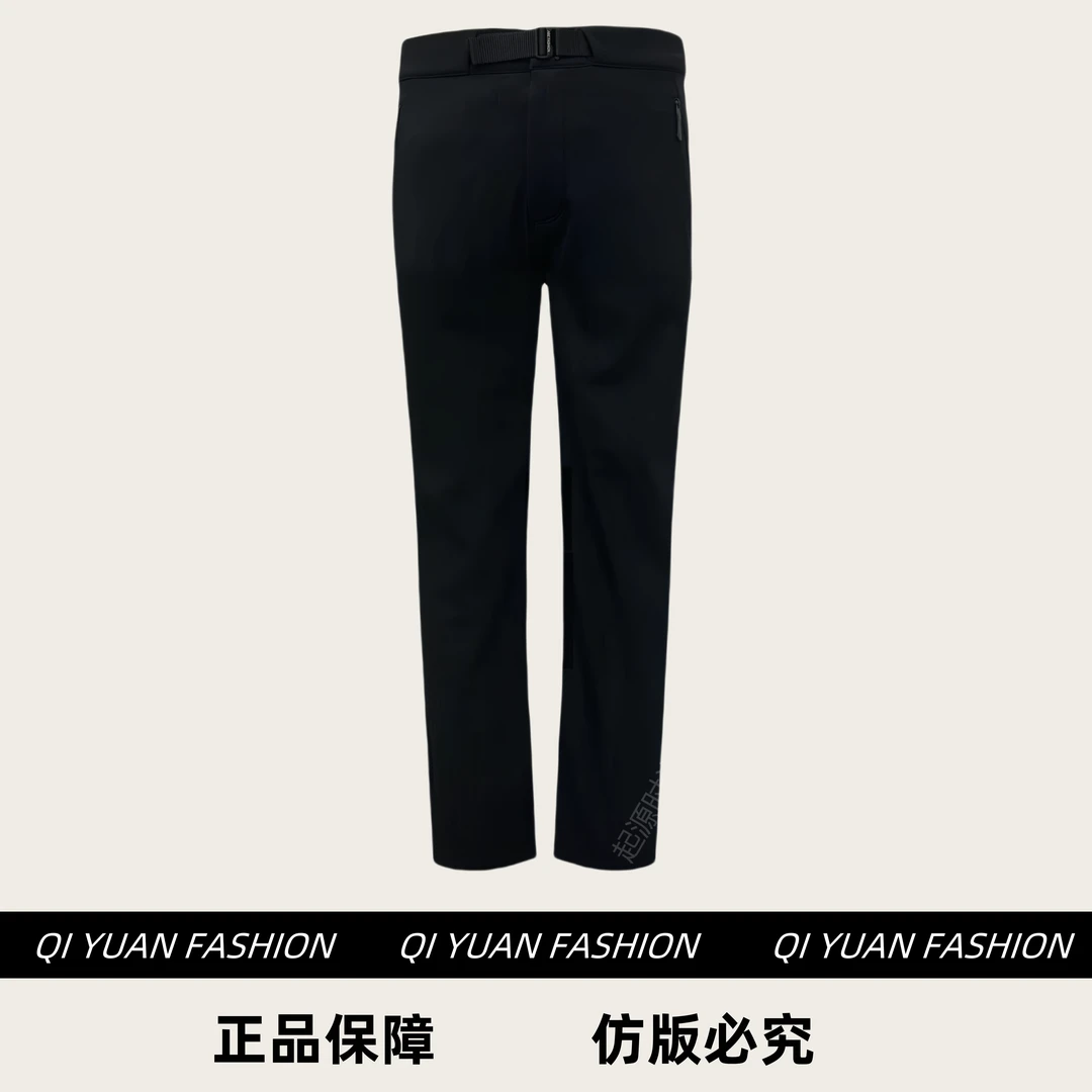 K6666-新款户外时尚百搭软壳商务休闲冲锋裤微弹舒适耐磨