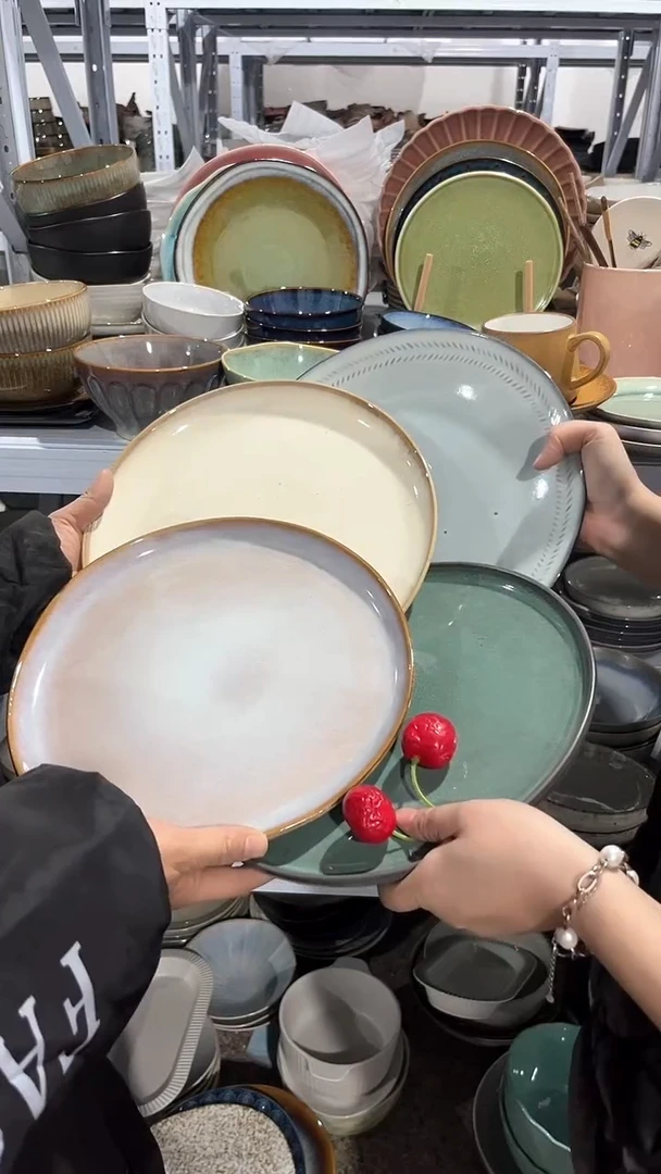 【闪购商品】瓷片外贸尾货瑕疵满20包邮X4 大盘组合