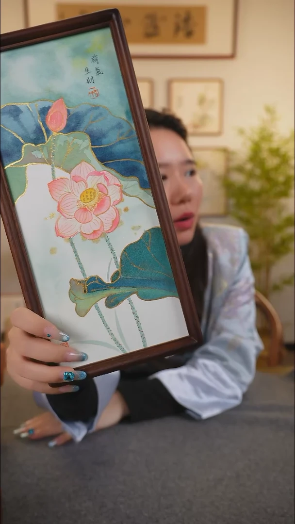 横款鹿鸣现代美术馆-岳倚竹老师作品