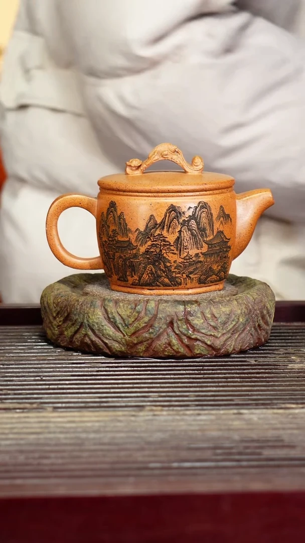 宜兴原矿紫砂壶茶壶280C