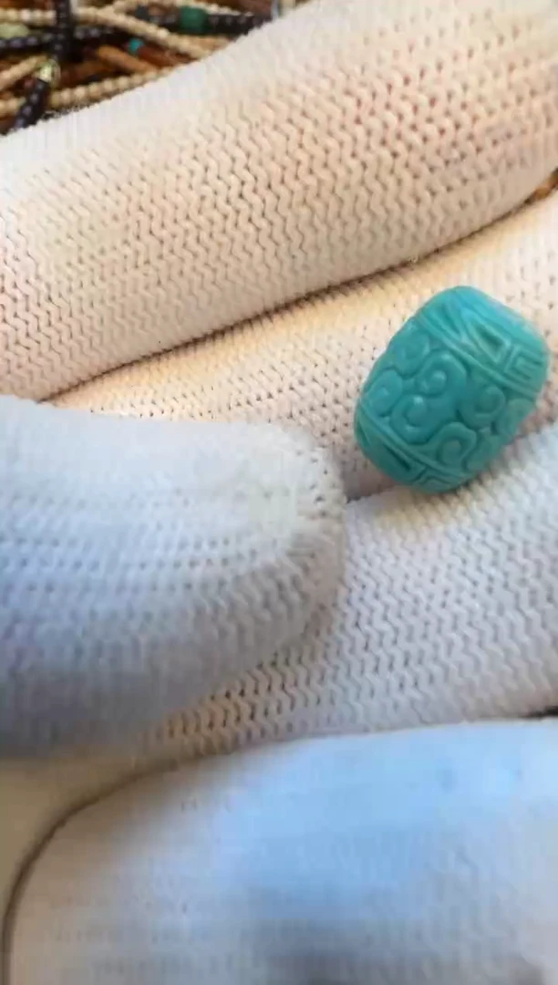 未镶嵌绿松石单珠绿松石单珠