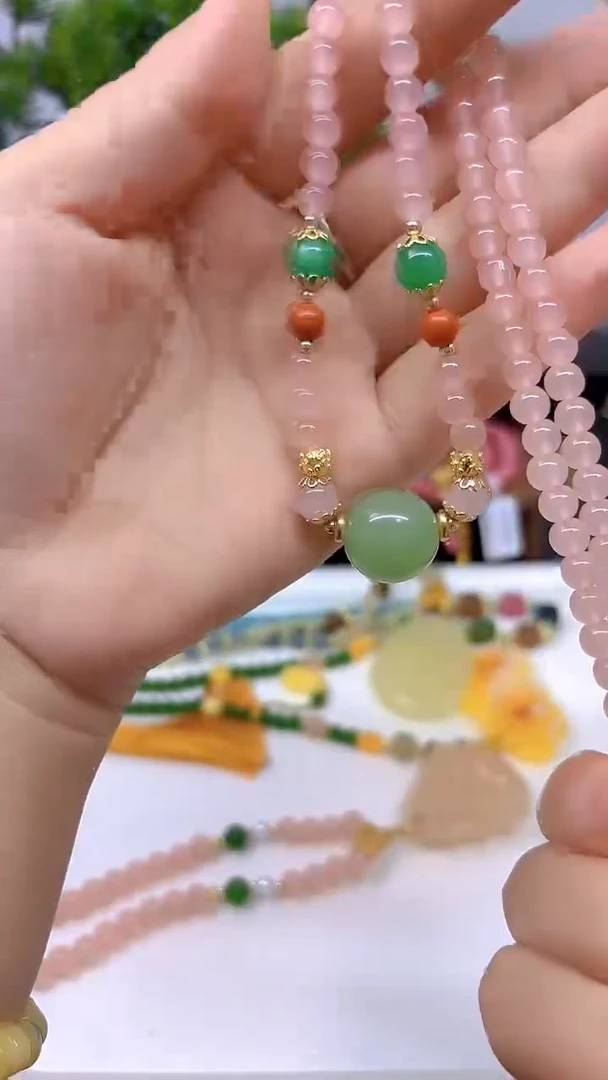 和田玉未镶嵌颈饰M11