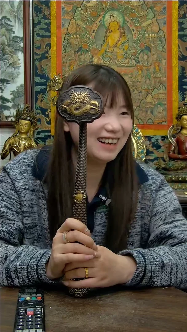 【闪购商品】如意铜像造像收藏造像