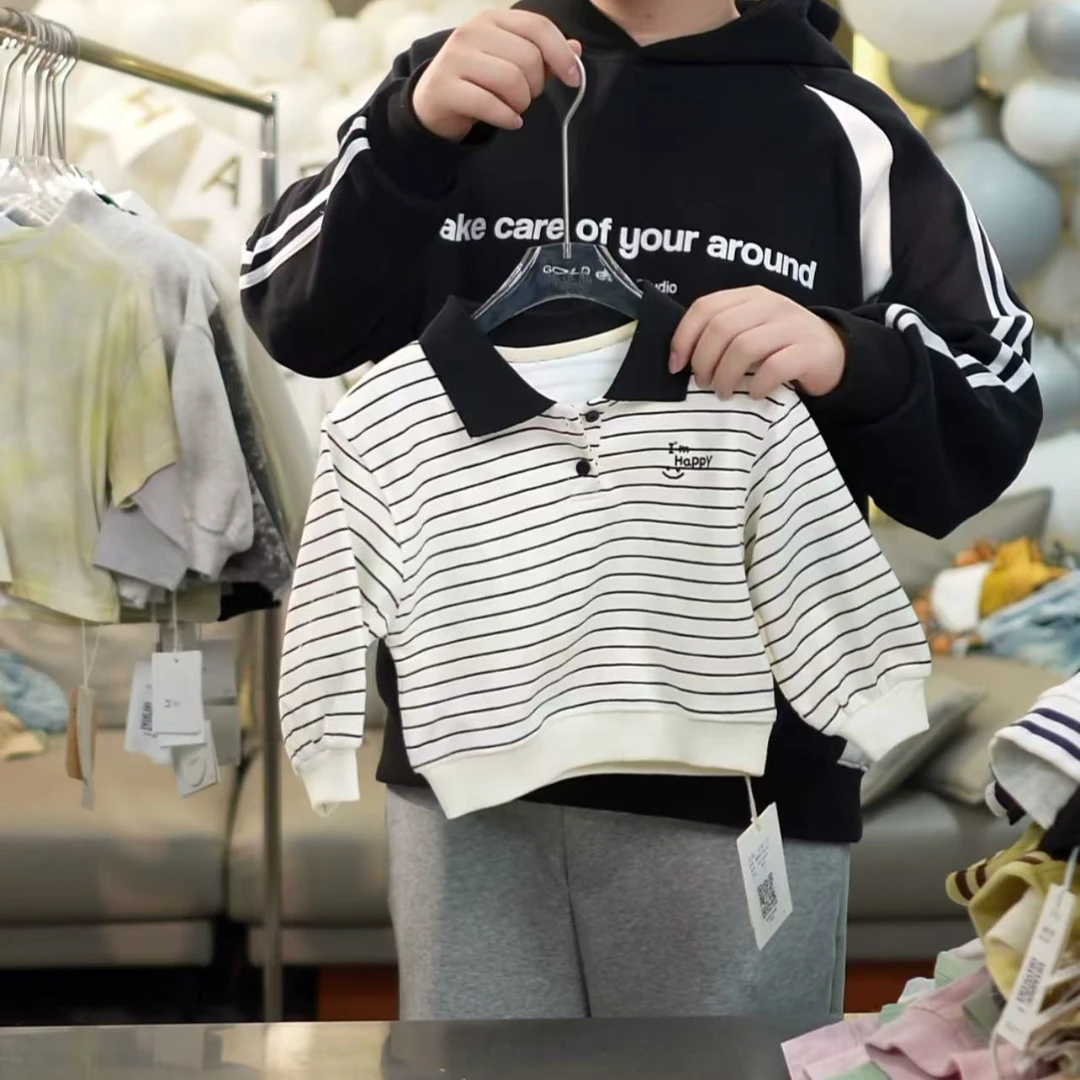 【福利样衣】男童韩版春季休闲中大童百搭卫衣-251859