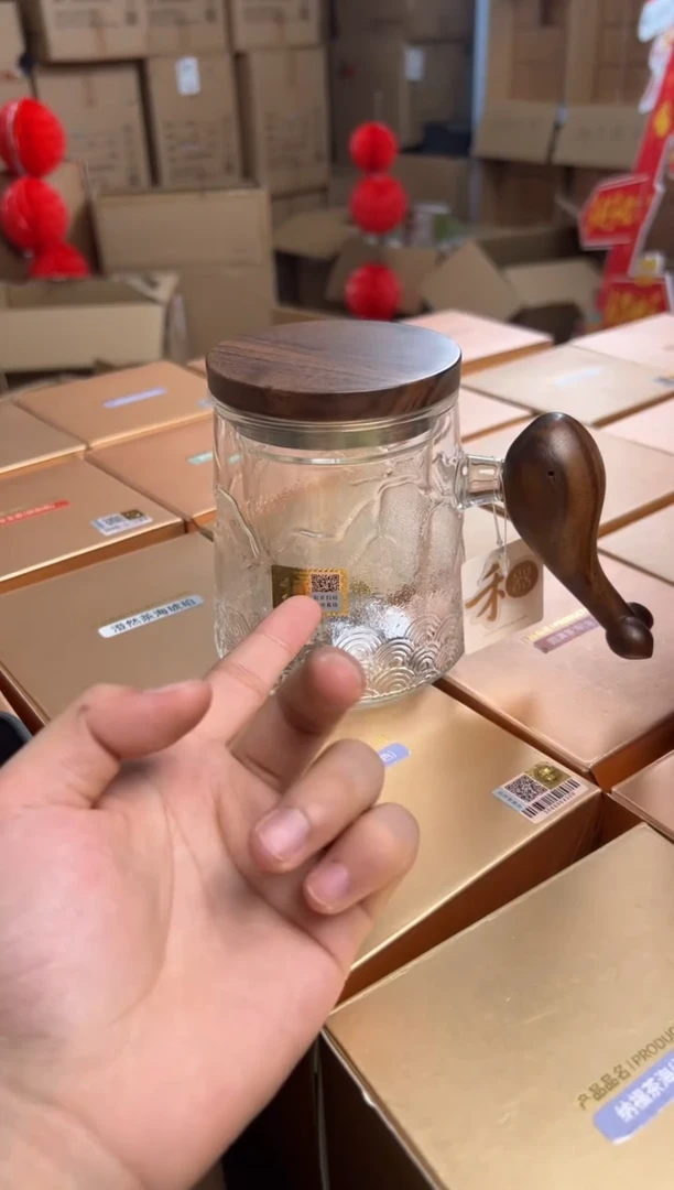 【闪购商品】禾器悦鲲杯 锤纹款 透明色