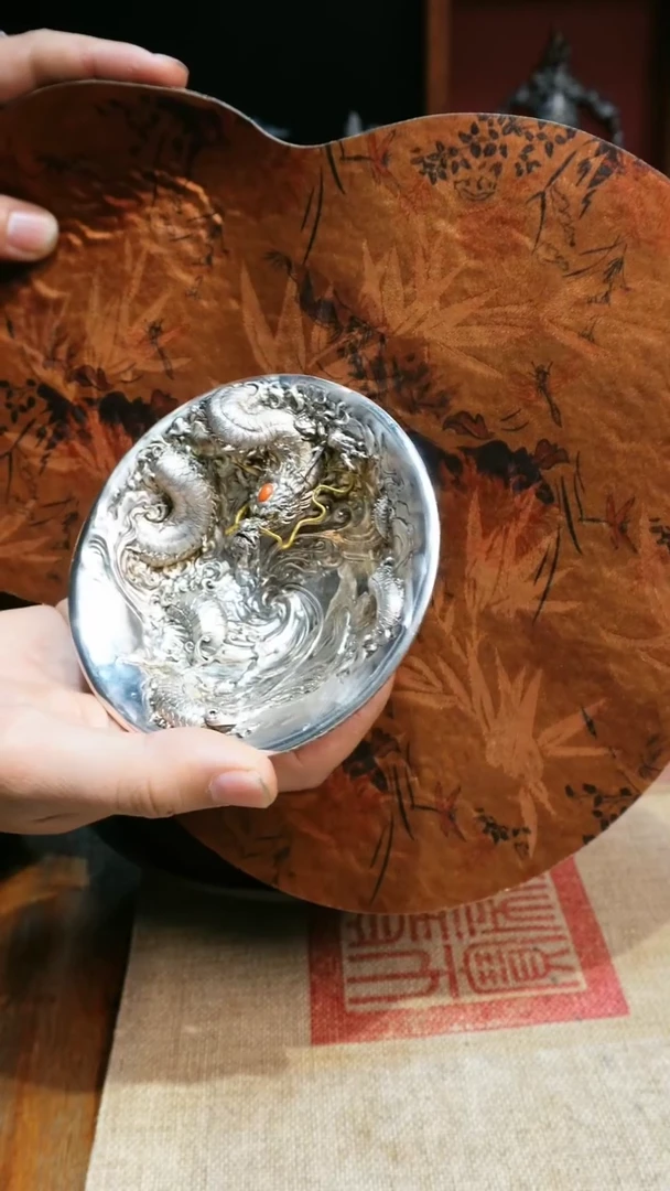 【闪购商品】茶盏欲山行 龙内盏杯