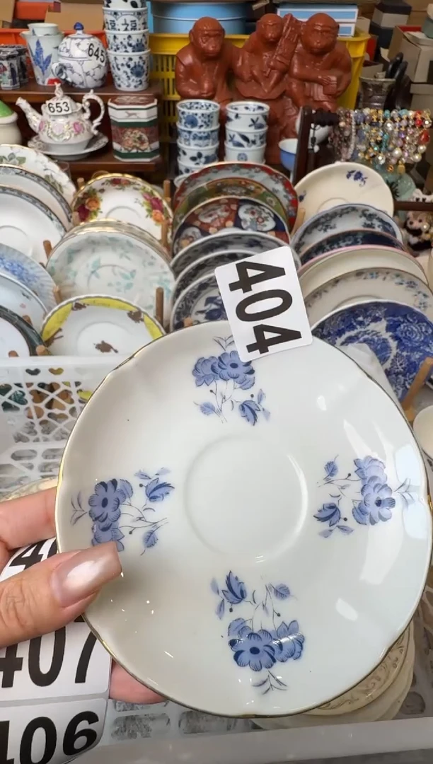 瓷片月***云月鹿&彩云