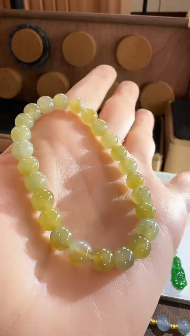 未镶嵌手链翡翠手串