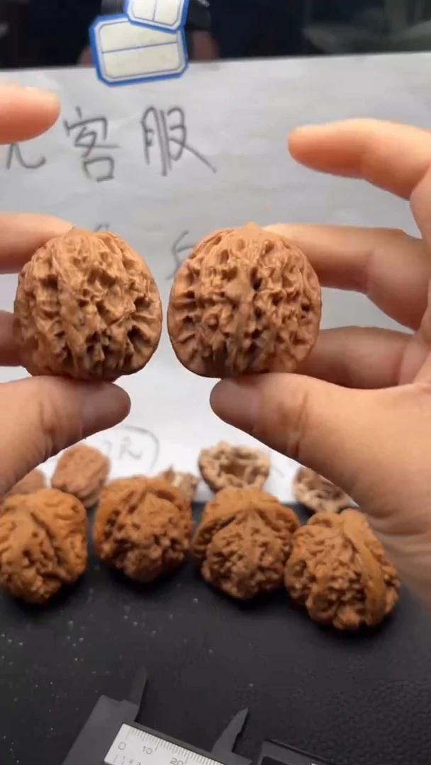 把件文玩核桃298虎头