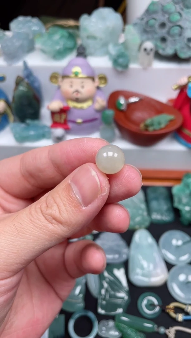 【闪购商品】翡翠散珠卡11翡翠珠子