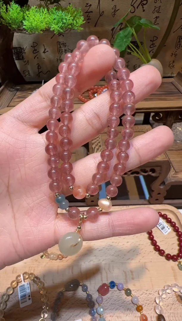 未镶嵌石英质玉手饰手饰@@
