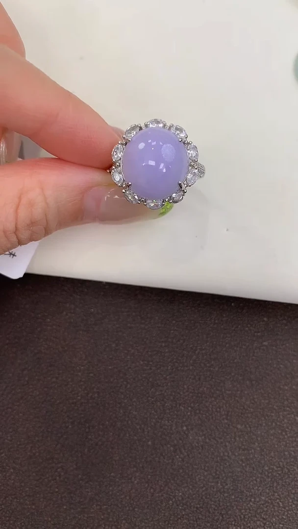 颈饰银S925镶嵌翡翠天然缅甸a货翡翠