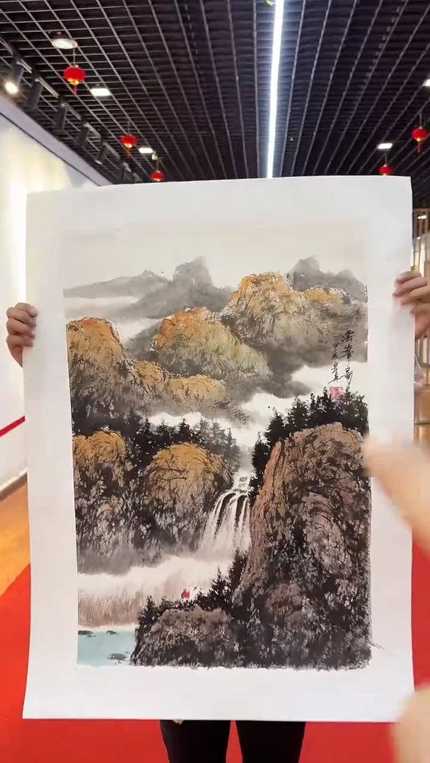 国画周建真老师绘画作品23-9