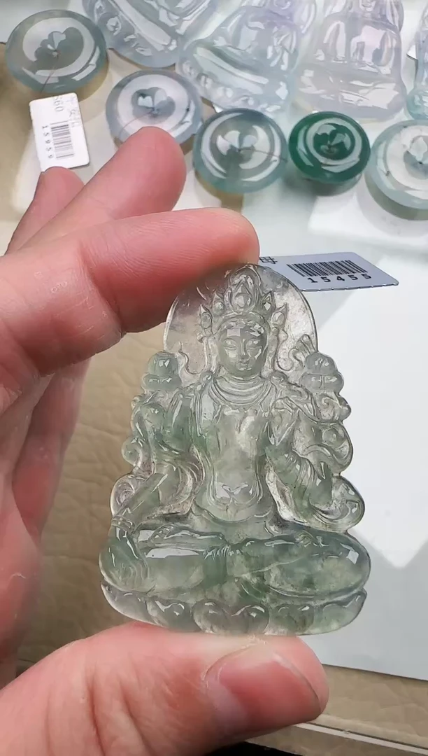 颈饰未镶嵌翡翠缅甸翡翠a货