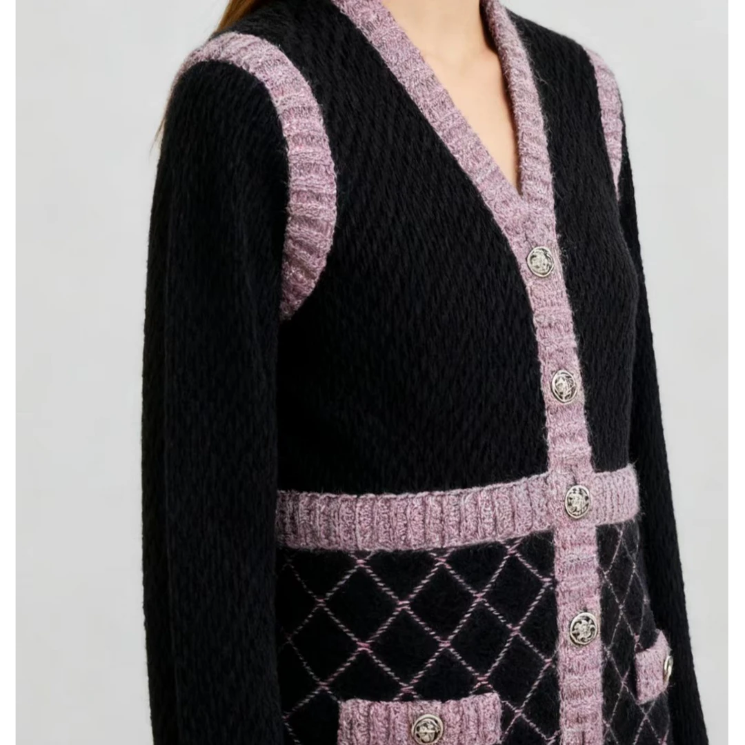 99新 Chanel/香奈儿 双双臻选/bb10500/香奈儿针织开衫/38