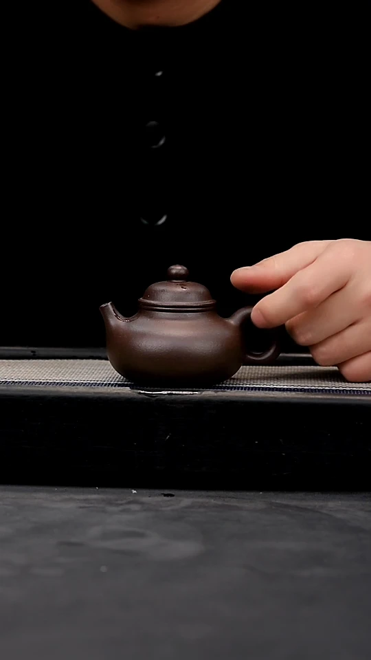 【闪购商品】紫砂茶壶老紫泥全手容天