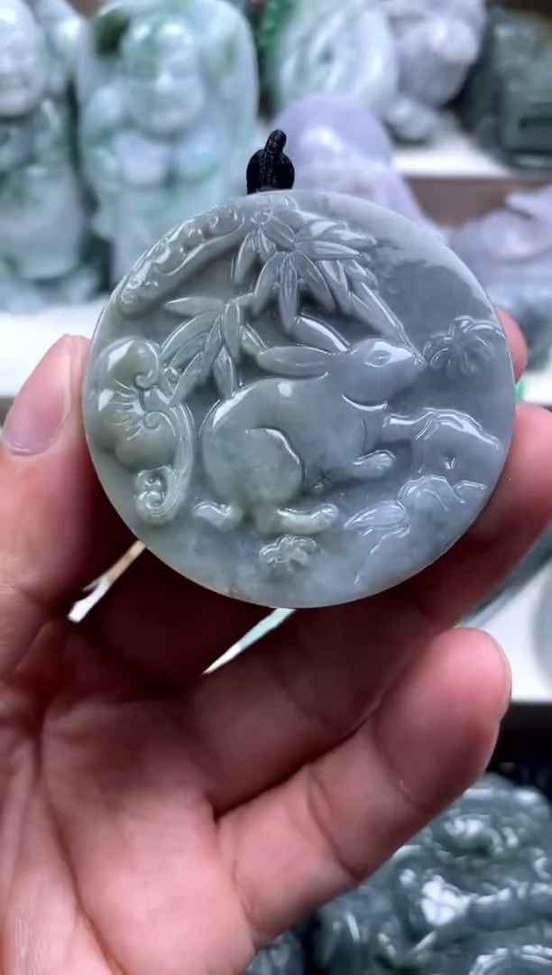 吊坠(不含链)未镶嵌翡翠1