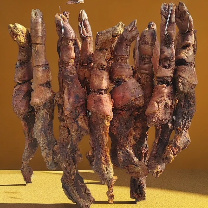 陕西安康特产腊猪蹄腊肉美味佳肴