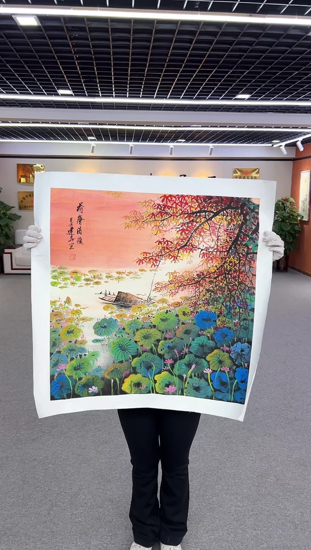 【闪购商品】国画周建真老师作品