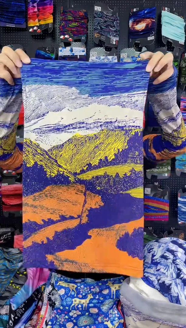 涤纶林*音云霭雪巅面罩