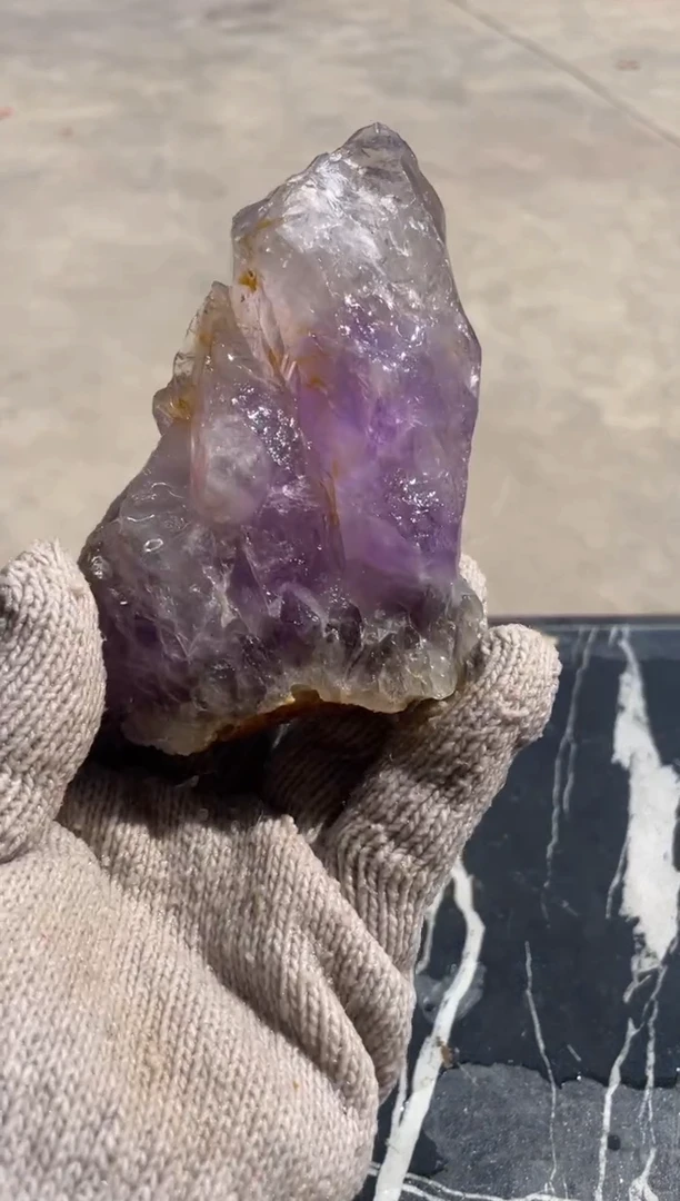 【闪购商品】紫晶原石未镶嵌天然紫水晶原石摆件