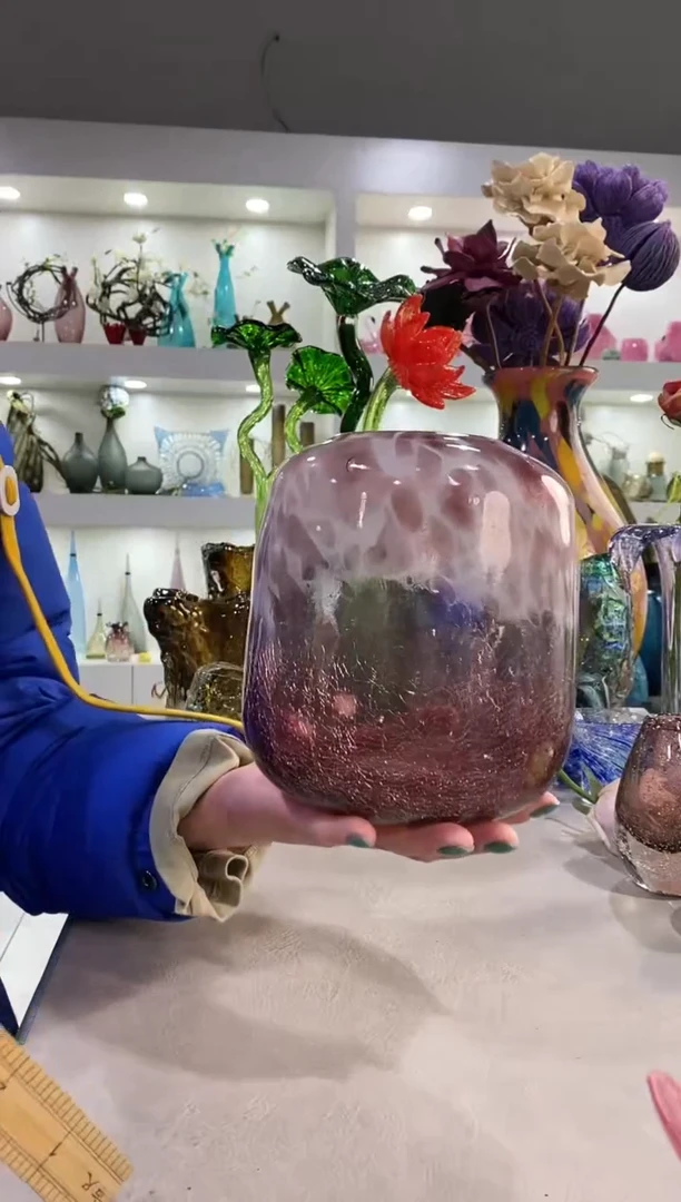 慕忆家手作琉璃花瓶