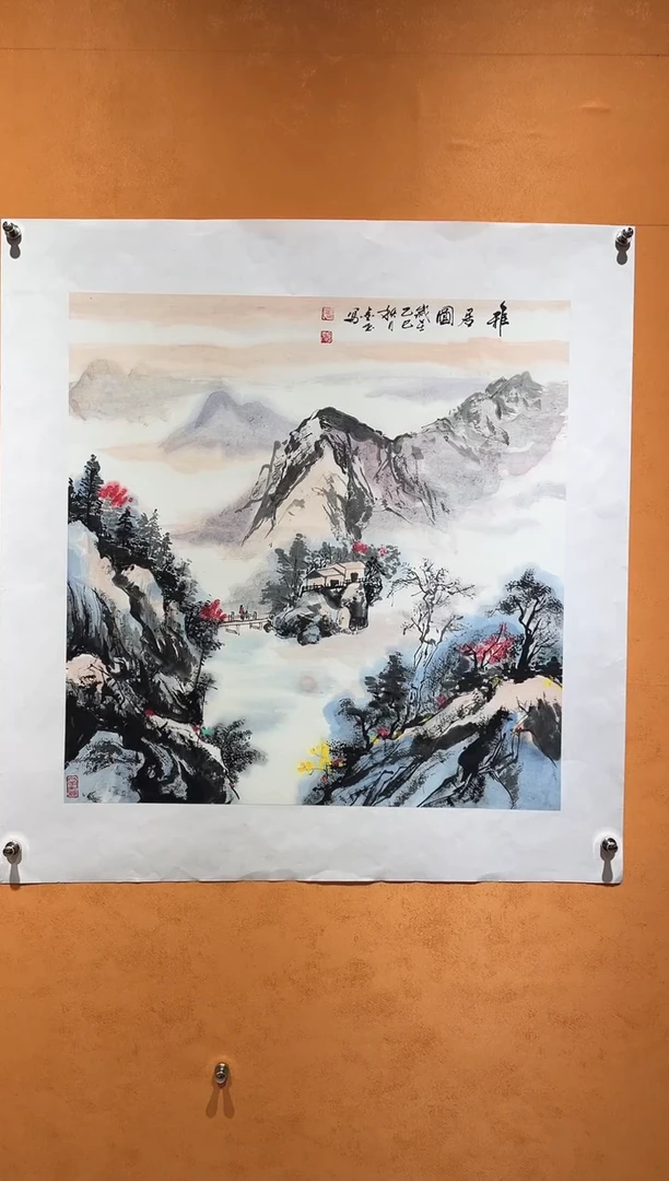 国画刘金玉老师亲笔手绘