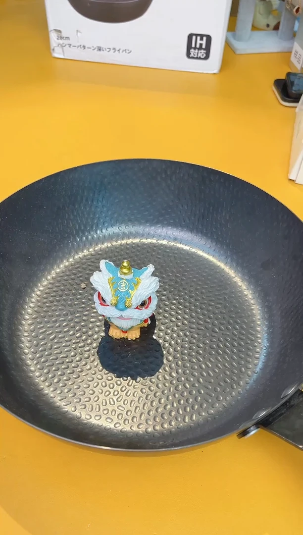 瓷片白锅