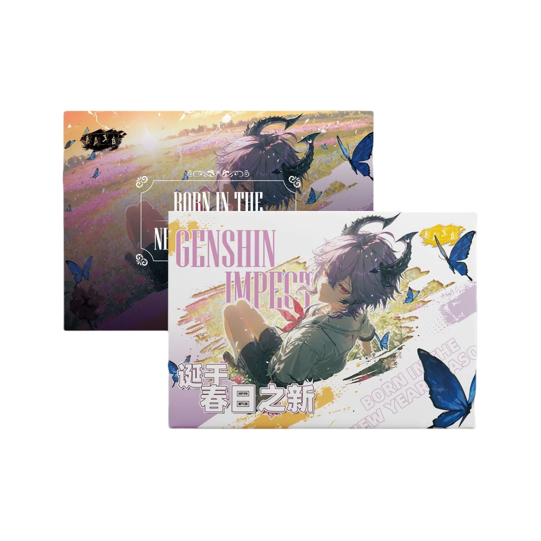 XQ【抬箱】秋风文创 原神色纸 第三弹收藏产品（主播代拆）