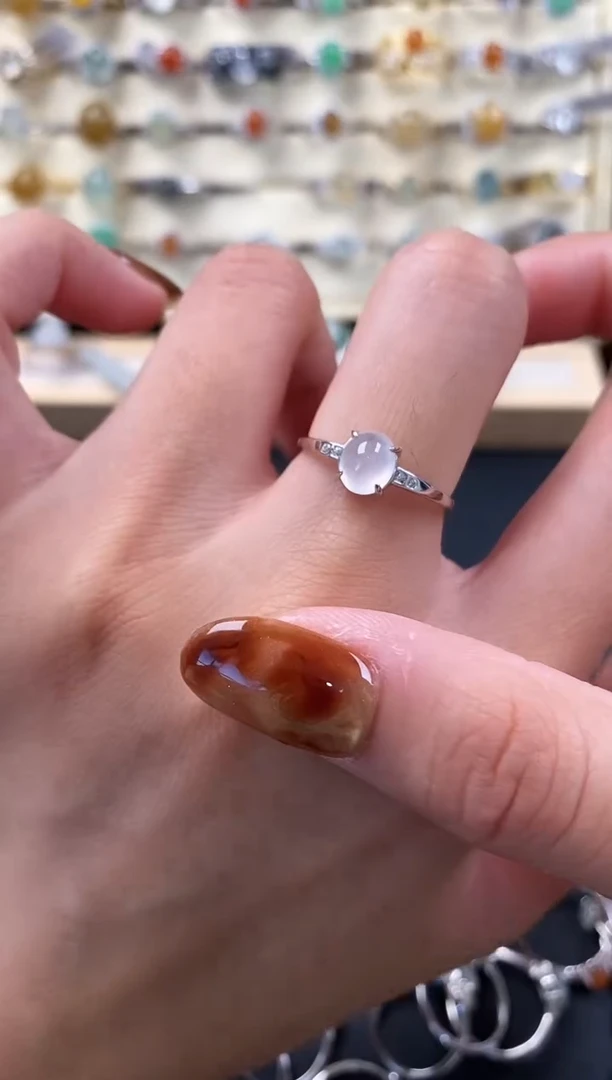 银S925镶嵌戒指翡翠111111111+2