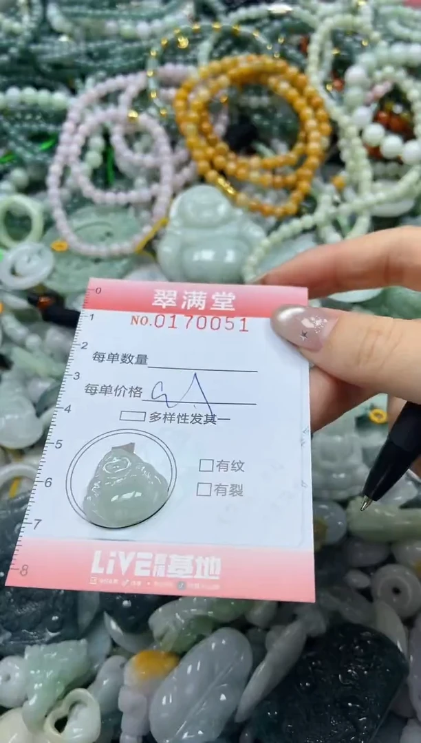 颈饰未镶嵌翡翠闪购0170051