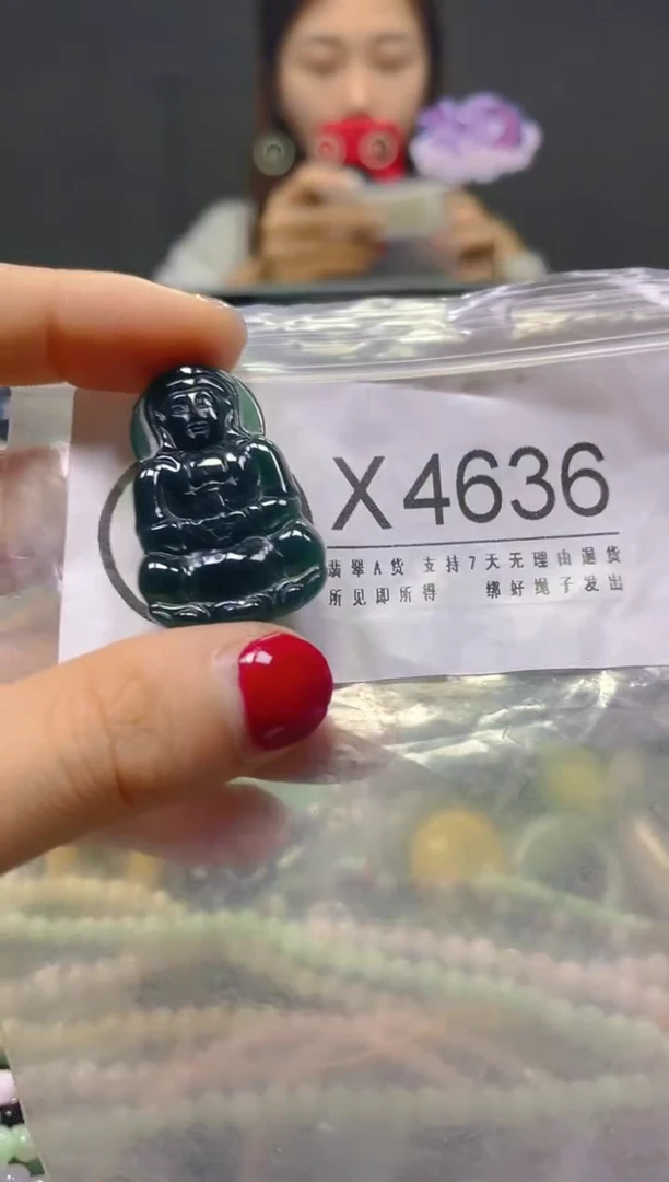 颈饰未镶嵌翡翠/X/翡翠A货，一件也是批发价