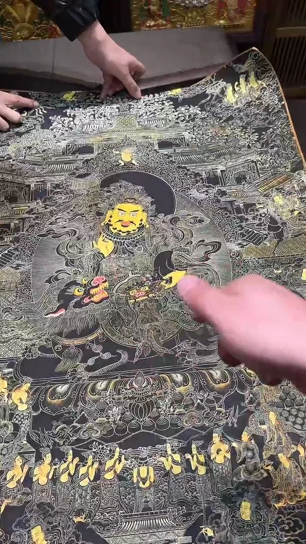 卷轴画【主播精品】高端卷轴画——唐卡AA60