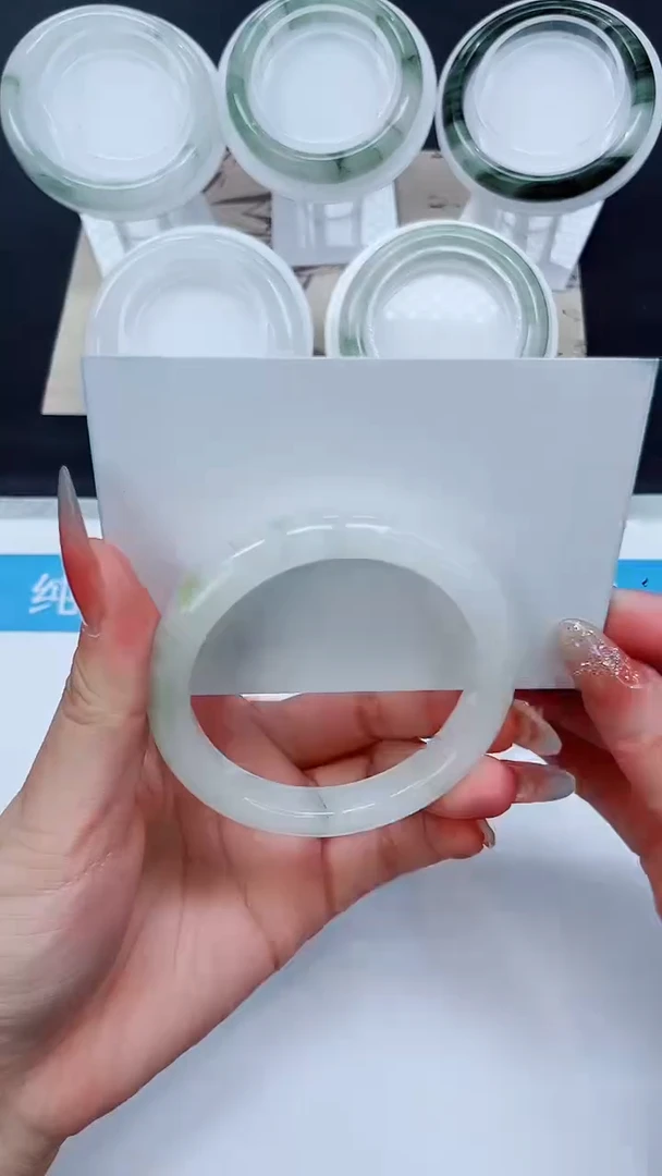 未镶嵌手镯石英质玉A64-53`54`55