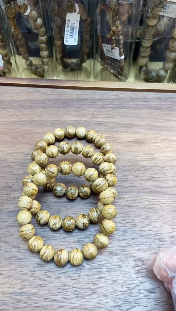 沉香手串卓CM6185-1达拉干土沉卡11mm8g+天然野多样性发一